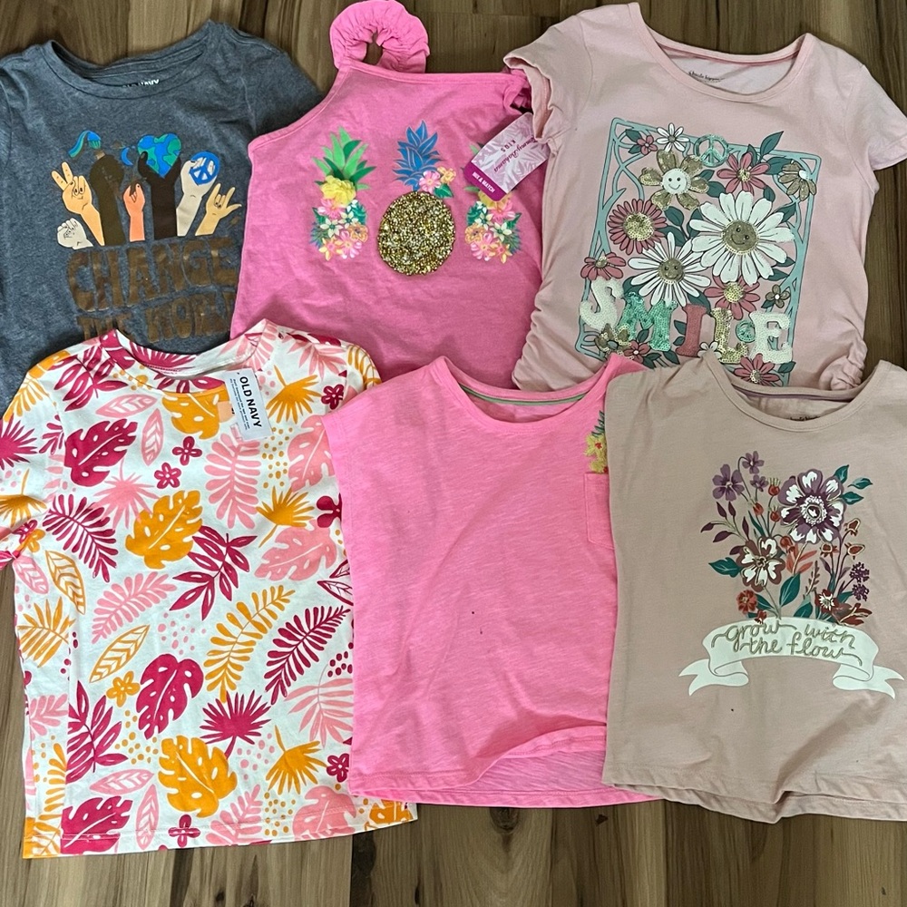 Girls 5t shirt bundle